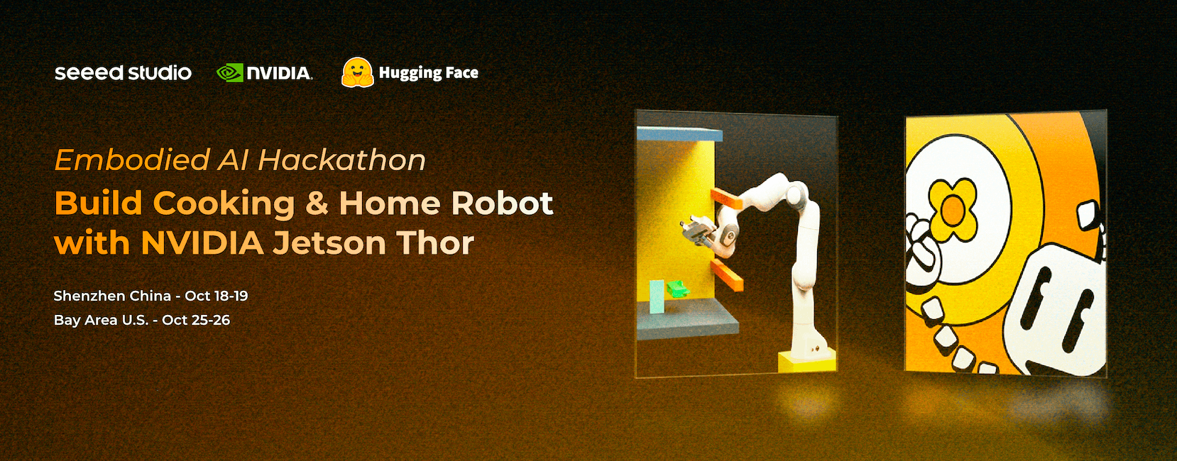 2025 Embodied AI Hackathon Recap – We Built Home & Cooking Robot!